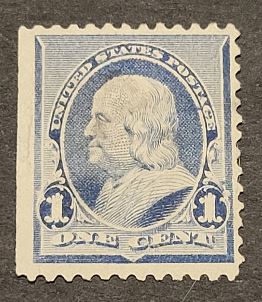 Scott # 219 1c Franklin Mint NG 1890
