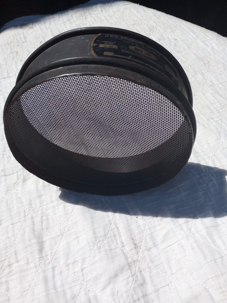 Mining Testing Sieve USA STANDARD #16 BRASS
