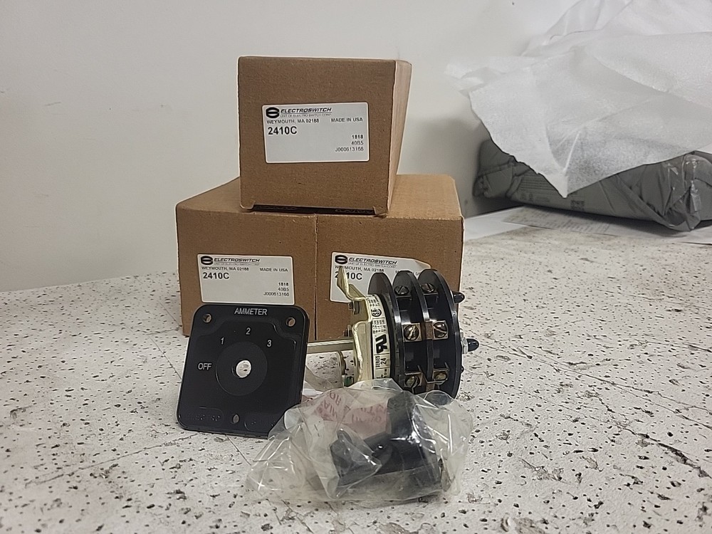 ELECTROSWITCH 2410C Ammeter Transfer Switch Series 24