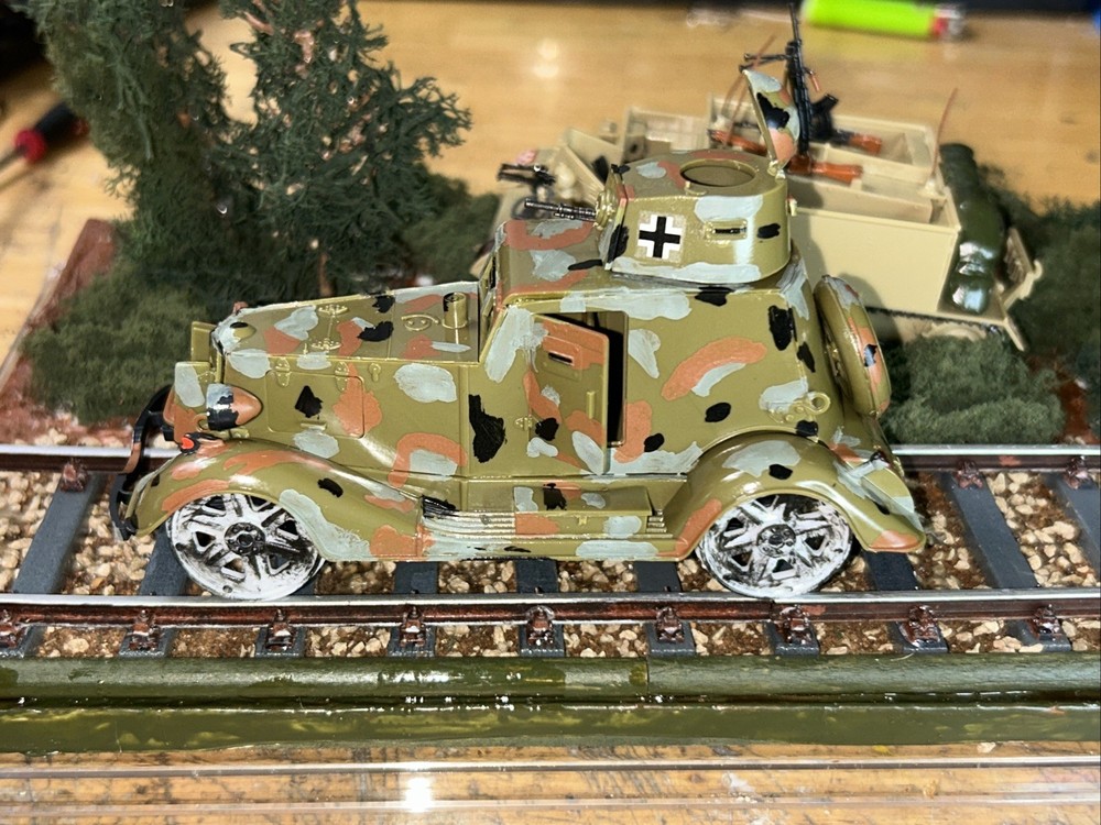 German Military Model Diorama