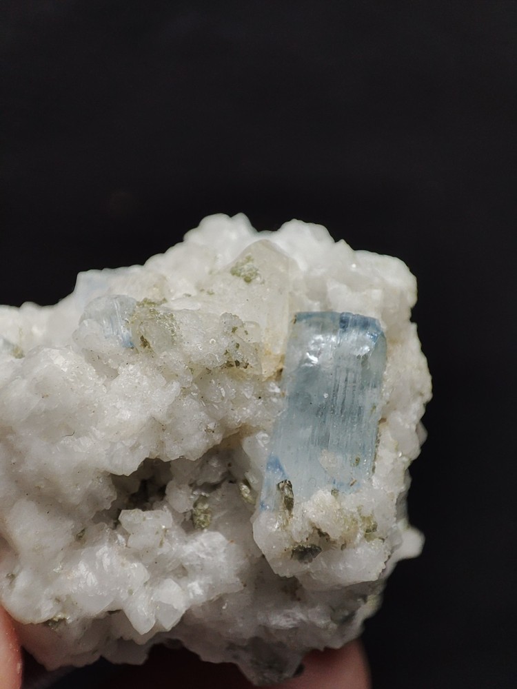 Alkali Beryl Crystal On Matrix With Nice Terminations-Pak.