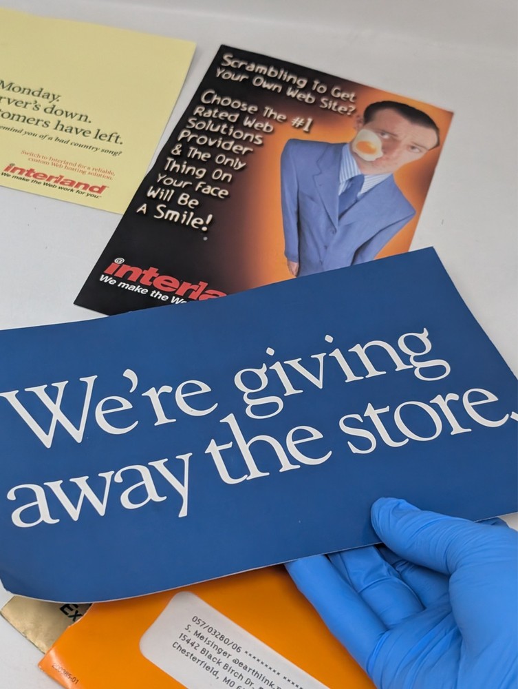 Matlab Mathsoft Earthlink Interland PC Computer Internet Advertising Ads Y2K VTG