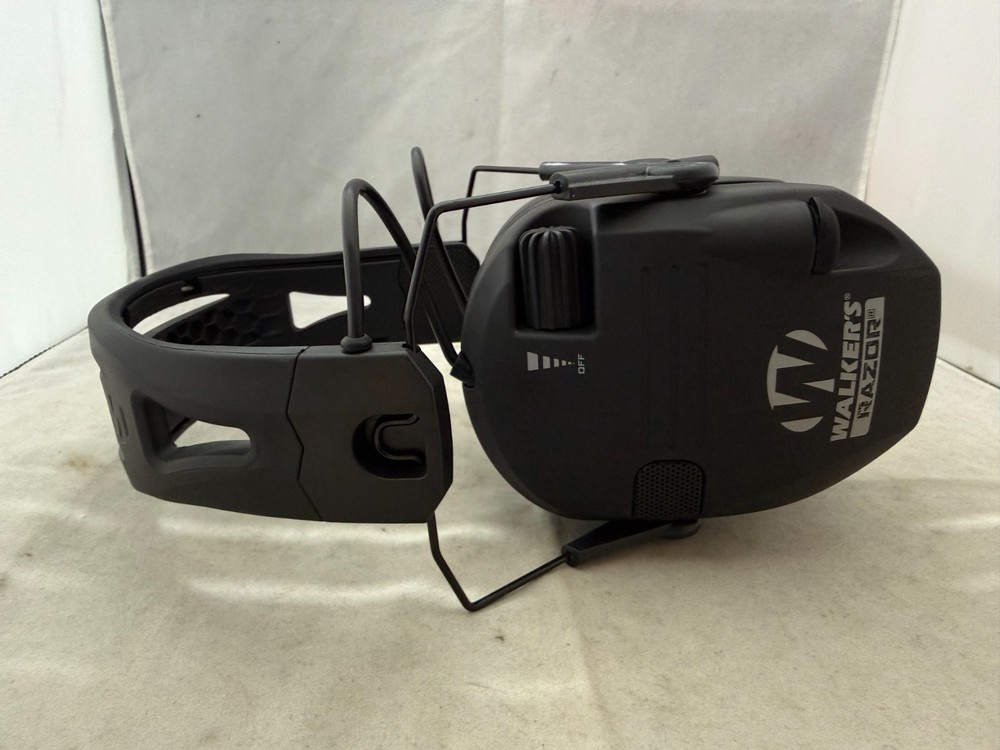 Walker's Razor Tacti-Grip Ear Muffs, Black