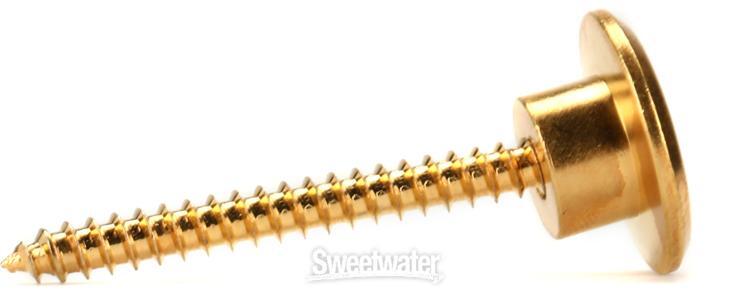 PRS Strap Buttons & Screws - Gold