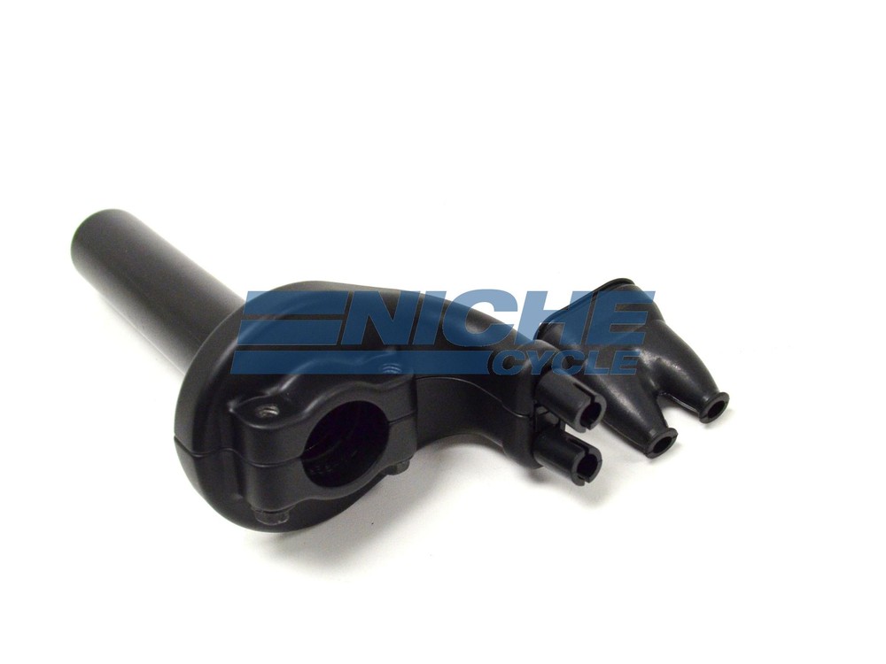 Black Push/Pull Throttle Assembly 7/8" CR Competition Honda Dual Cable