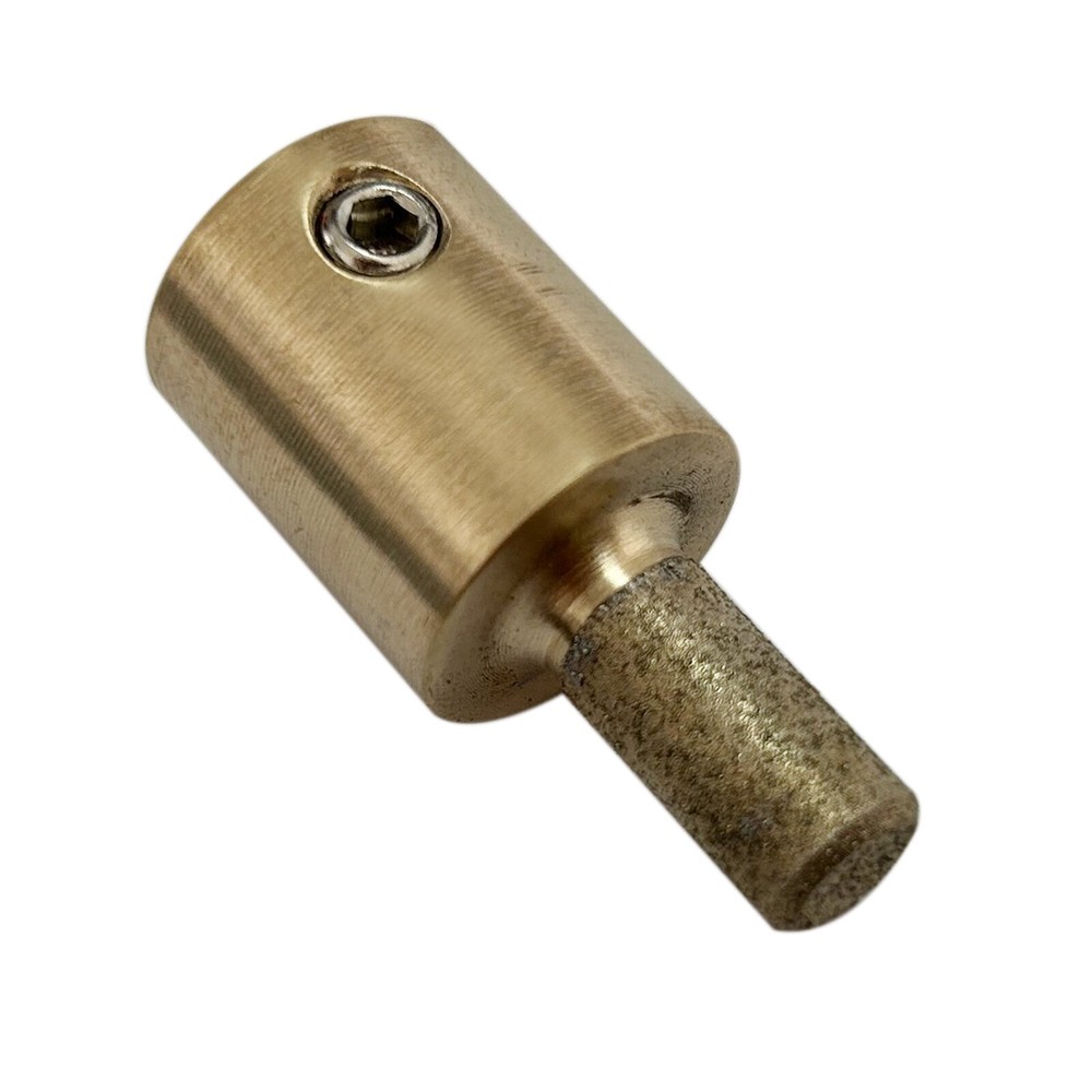 1/4'' Stained Glass Diamond Grinder Bit Tool Brass Core Glass Grinder Bit