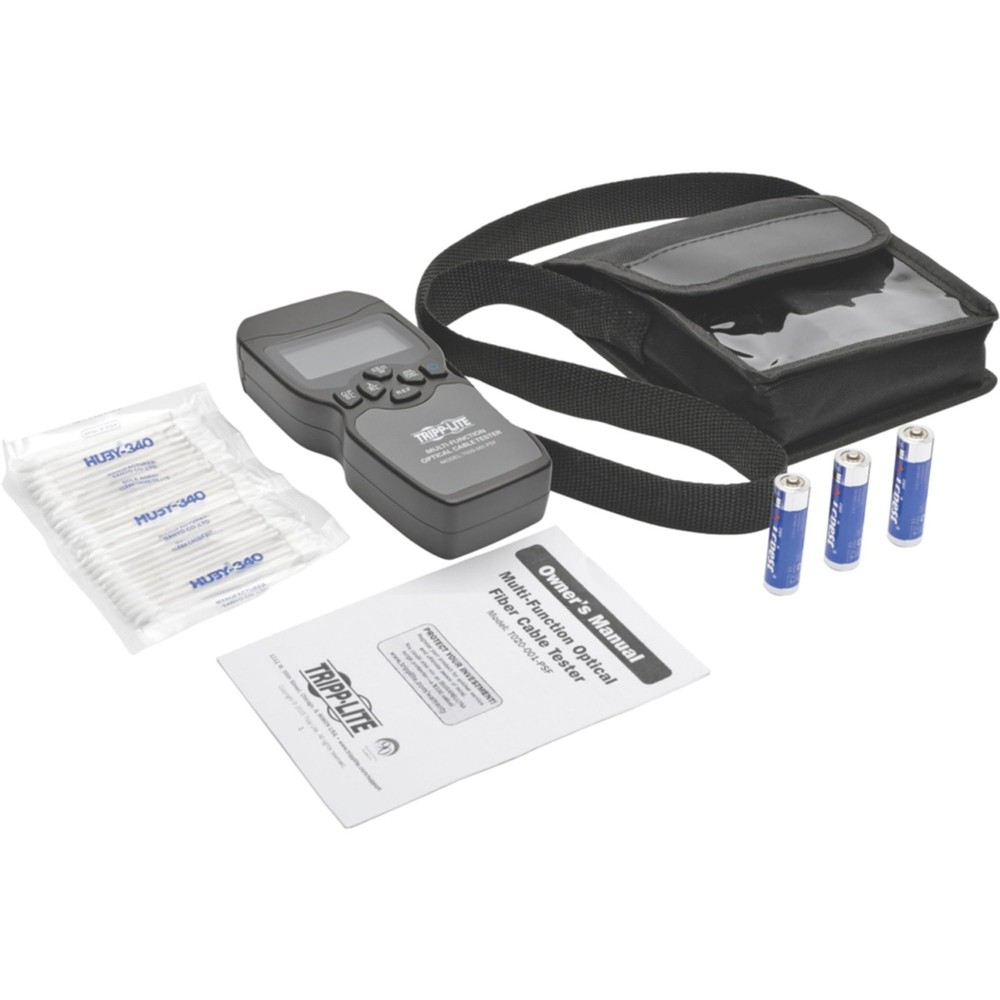 Tripp Lite Multi-Function Optical Fiber Cable Tester with Power Meter