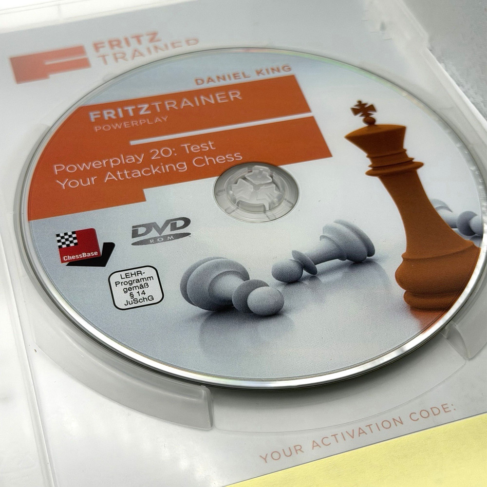 Fritz Trainer - Powerplay 20: Testing Your Attacking Chess - Daniel King DVD-ROM
