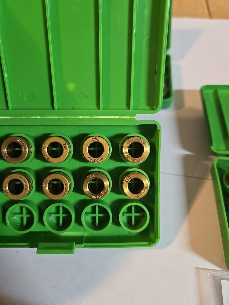 REDDING TITANIUM NITRIDE NECK SIZE BUSHING VARIOUS SIZES (SOLD INDIVIDUALLY)