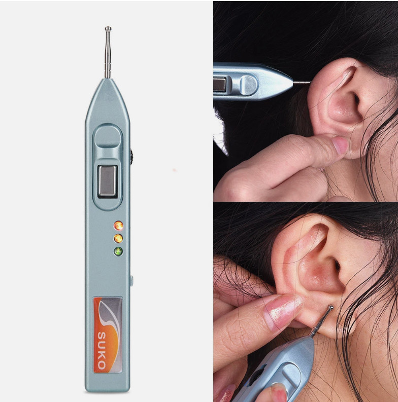 New Auricularpoints Ear Acupuncture Points Detector Electronic Acupuncture Pen