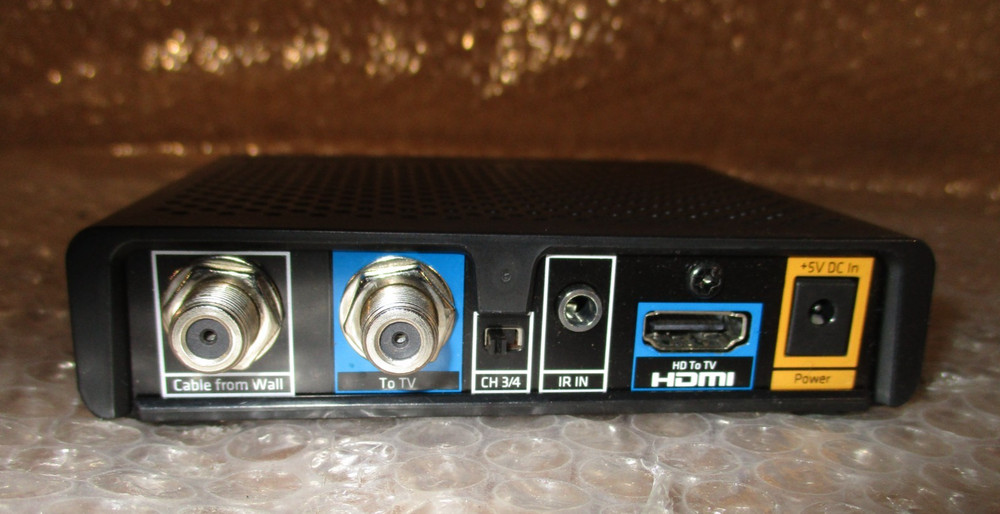 Cox HD-uDTA-E Evolution Model Cable Receiver DMS2444UHDS W/POWER ADAPTER