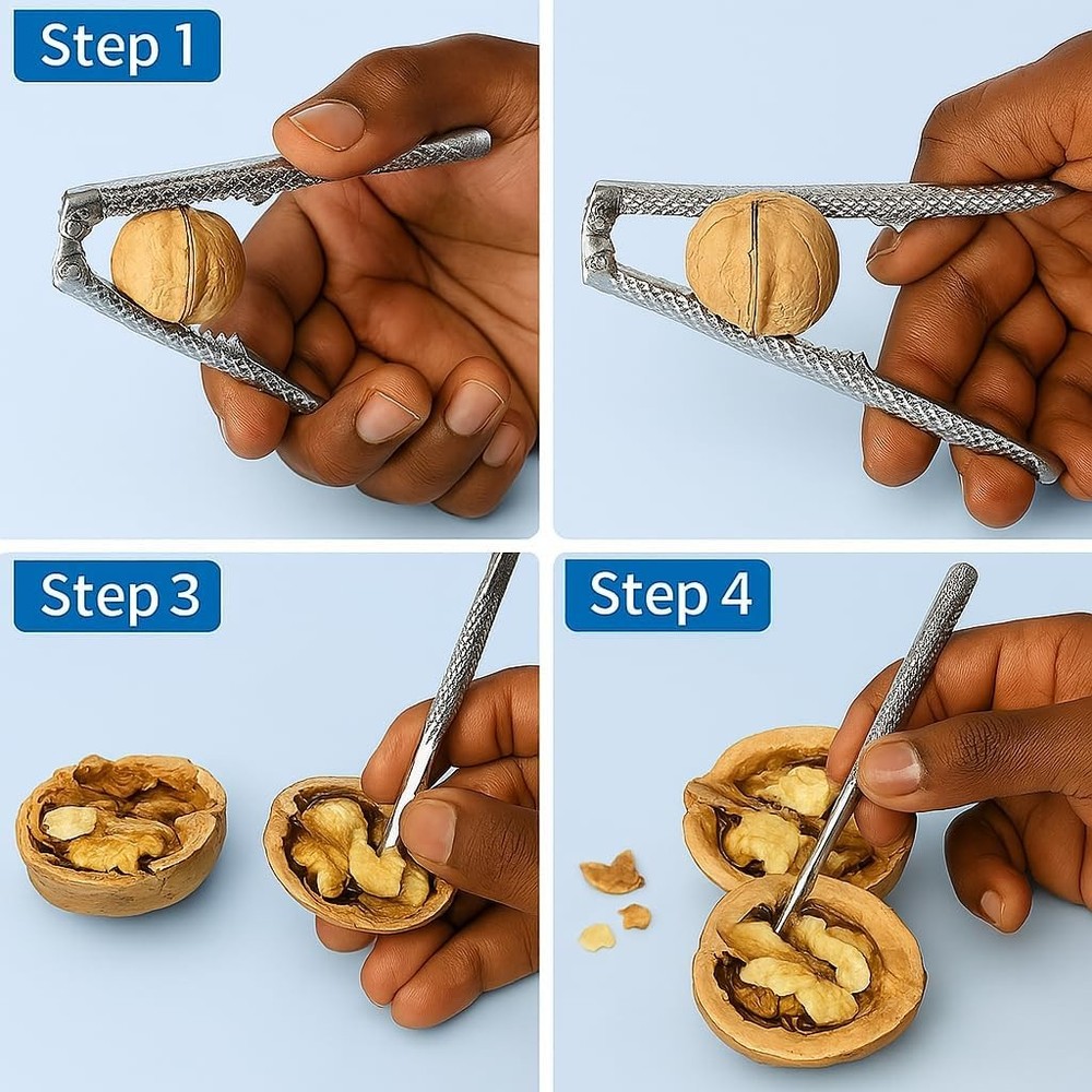 Dependable Industries Nutcracker and Seafood Cracker Set Includes 2 Picks...