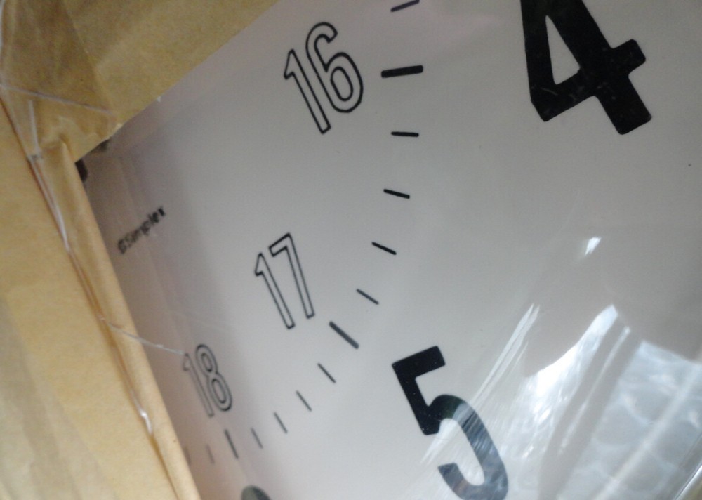 Simplex Wall Clock 6310-9233 , NEVER USED