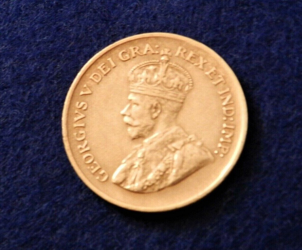 1933 Canada One Cent - Nice Small Cent - See PICS