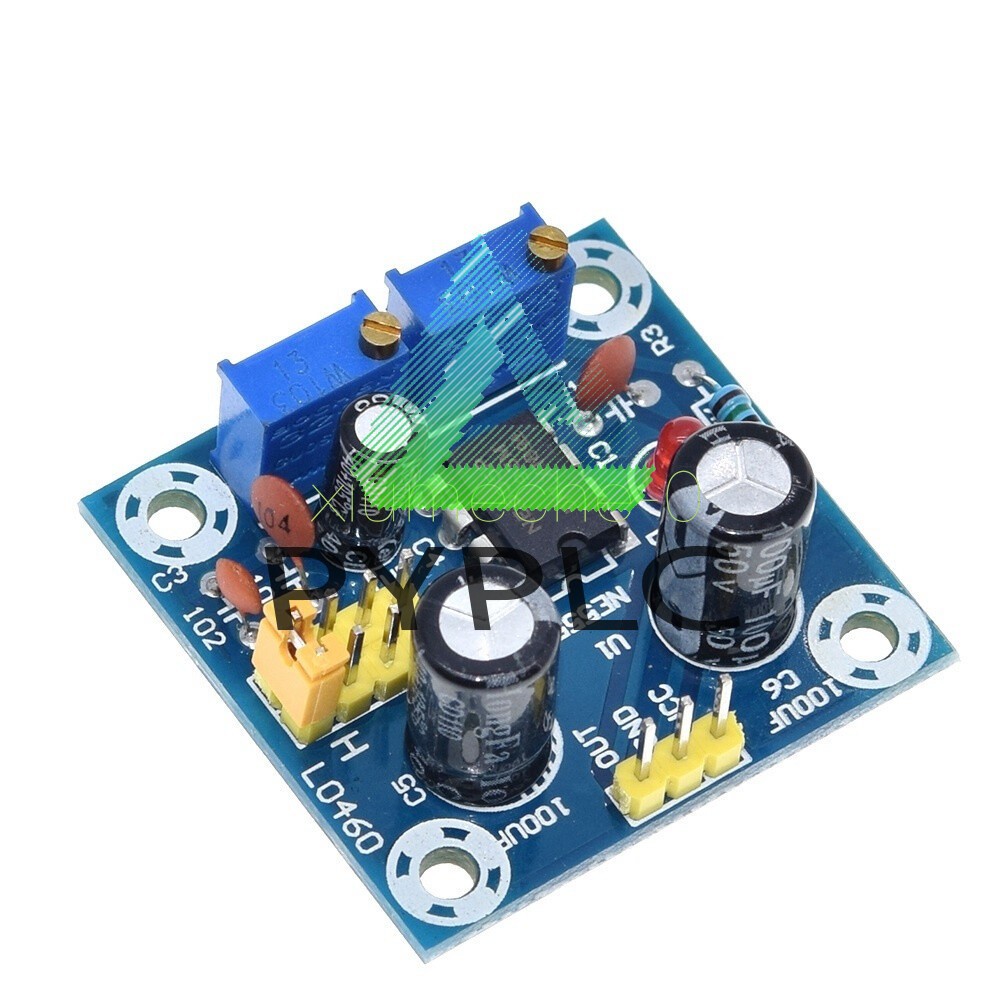 NE555 Duty Cycle and Frequency Adjustable Square Wave Module Board DIY Kit