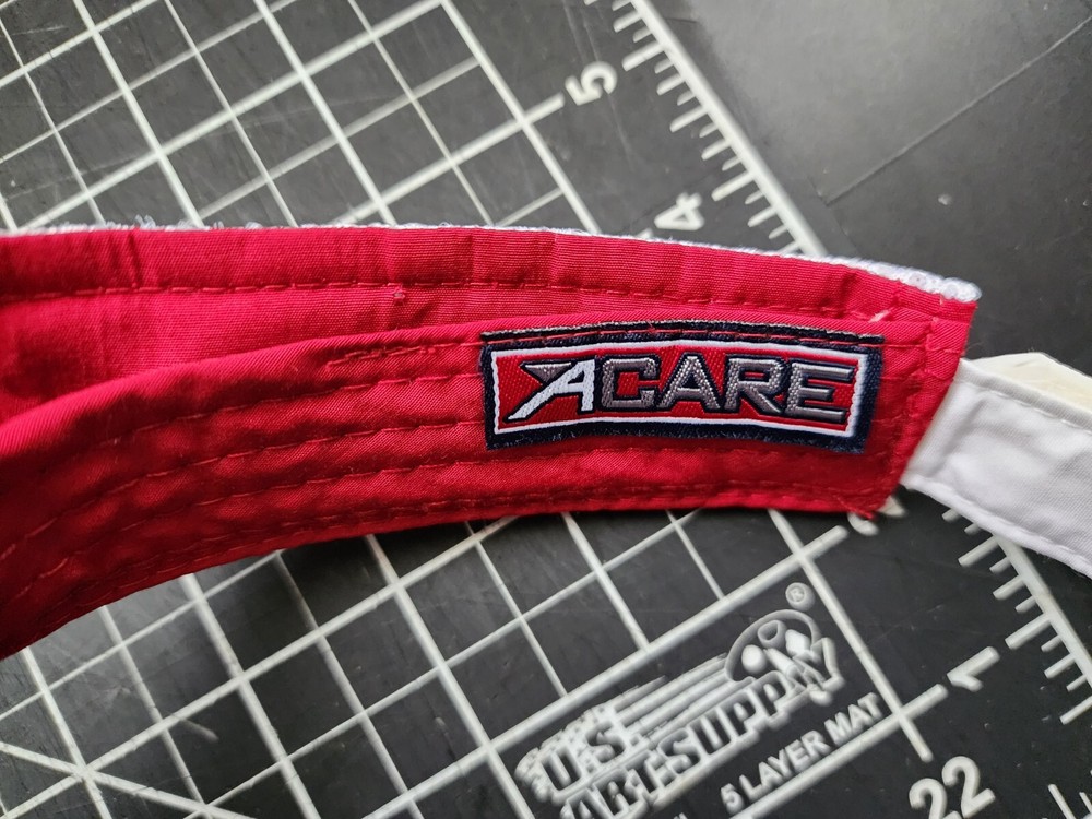 Ala Wai Golf Course Hawaii VISOR Ahead Extreme Red Osfa Adjustable Strapback