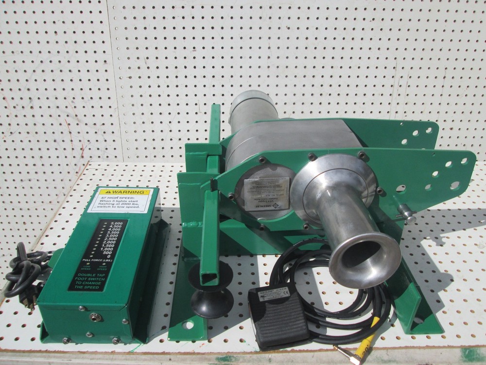 GREENLEE UT4 2 speed control box foot pedal Puller Floor Mount 4k Ready to Pull