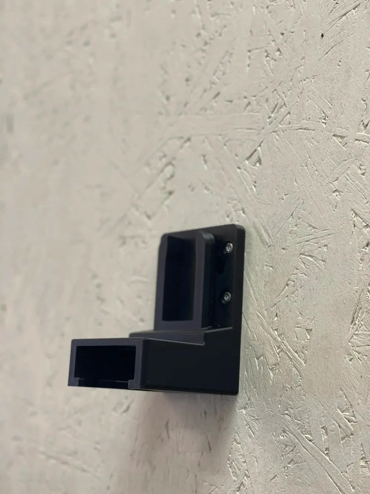Milwaukee M18 Battery and Tool Holder - Black 3d Printed