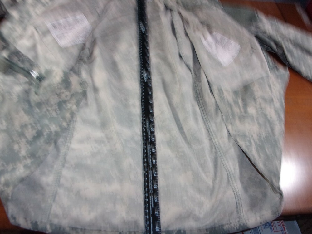 ACU DIGITAL RIPSTOP COMBAT TACTICAL JACKET COAT SIZE EXTRA SMALL LONG