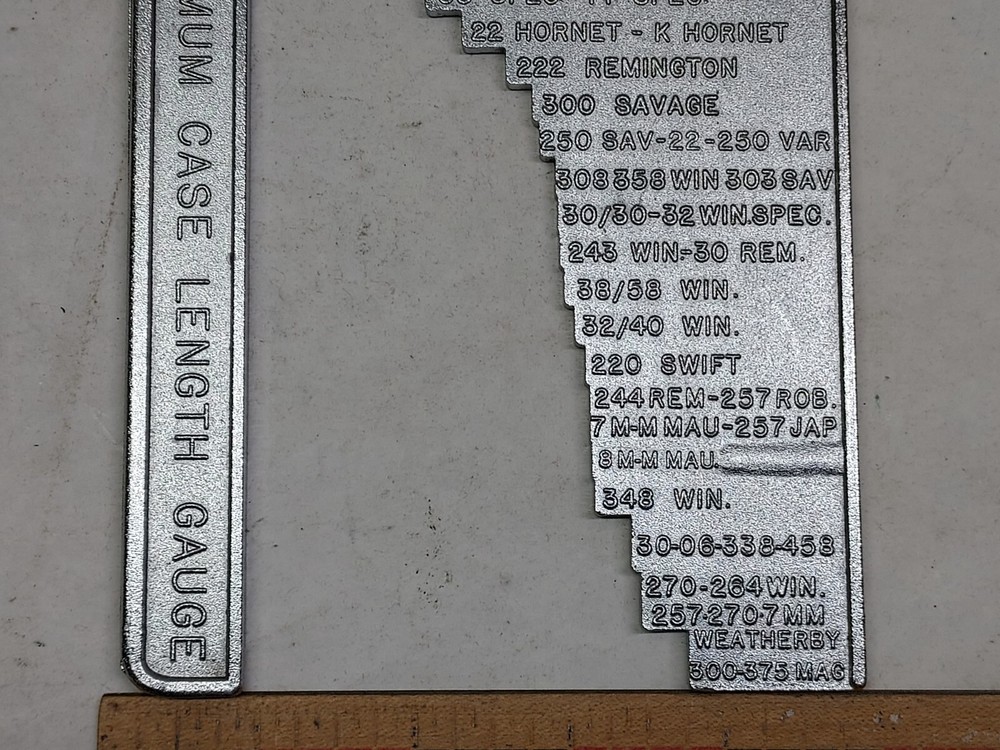 MCKILLEN & HEYER RELOADING CASE LENGTH GAUGE