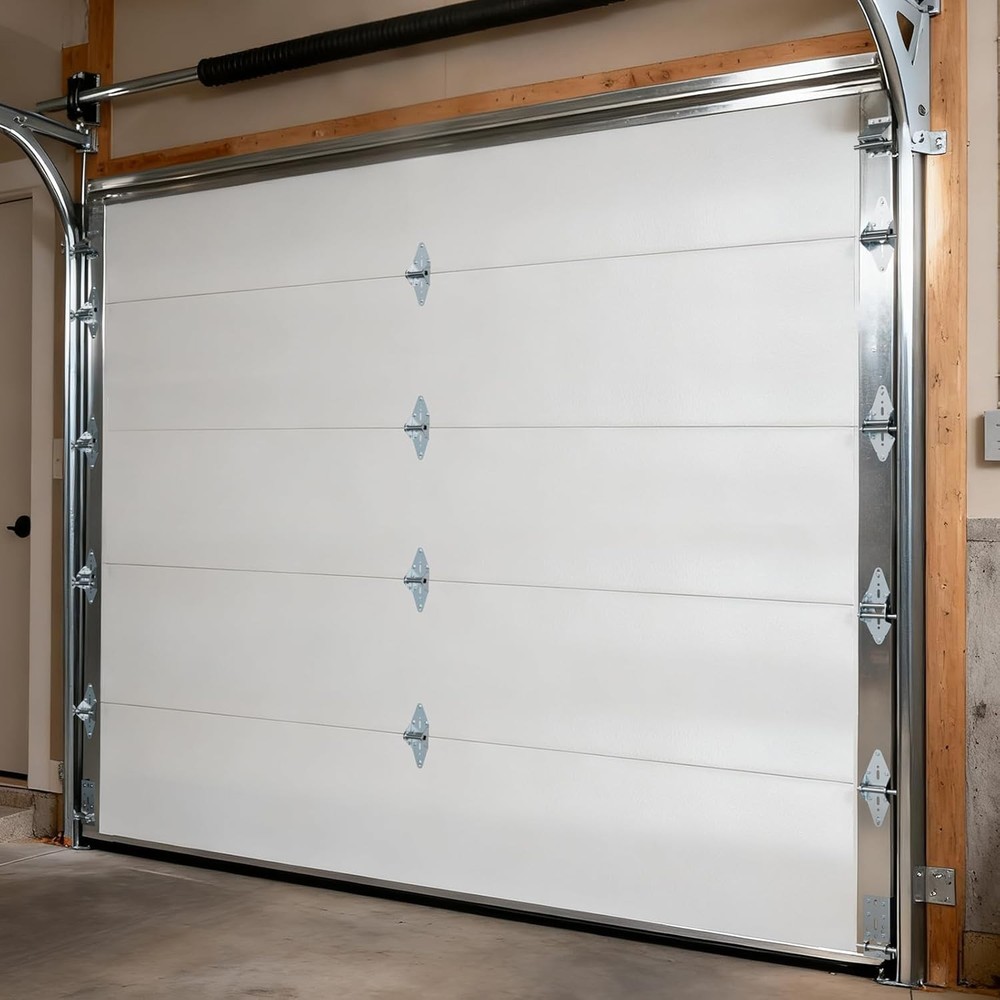 Garage Door Hinges and Rollers for 8' For Height Doors, Rollers, Top Bracket ...