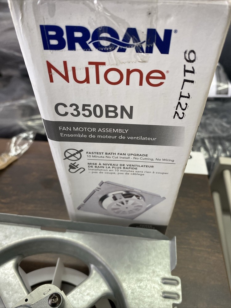 Nutone C350BN Fan Motor Assembly