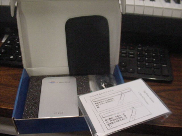 USB External case for IDE PATA EIDE 2.5" Hard disk Drive Smallest and portable