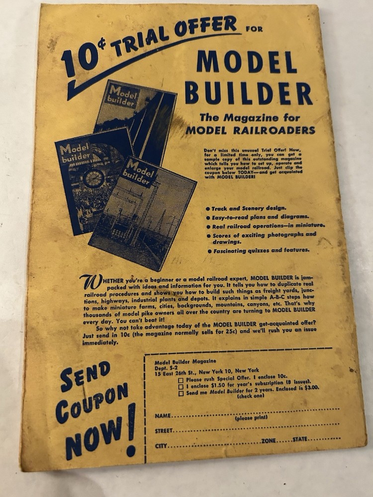 Instructions For Assembling and Operating Lionel Trains - 1948