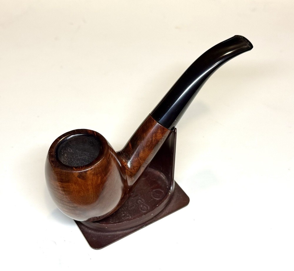 Pipe N’Pouch 528 Bent Billiard Estate Smoking Pipe