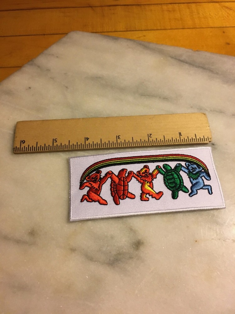 GRATEFUL DEAD IRON ON PATCH