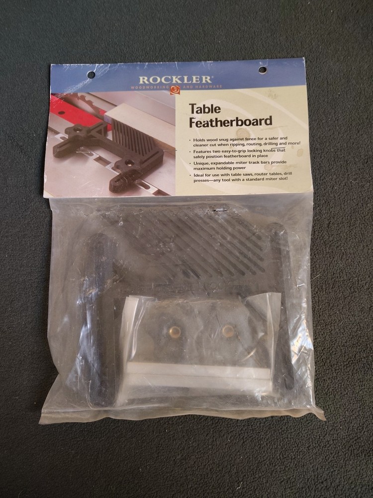 Rockler Woodworking Table Featherboard