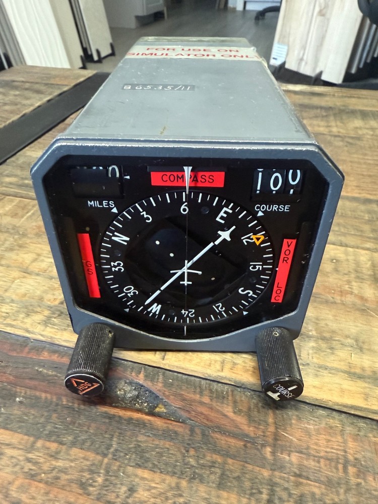 Collins Course Deviation Indicator 522-2782-004 Simulator Use Only