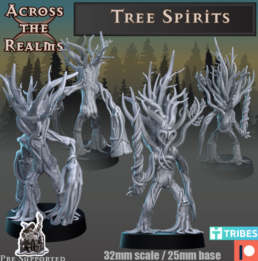 DnD Tree Spirits Squad of 2
