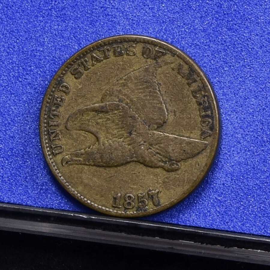 1857 Flying Eagle Cent - Fine (#58203-L)