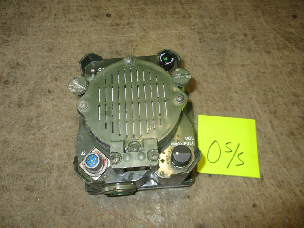 Used LS-671/VRC Speaker w/Mounting Bracket, for HMMWV SINCGARS