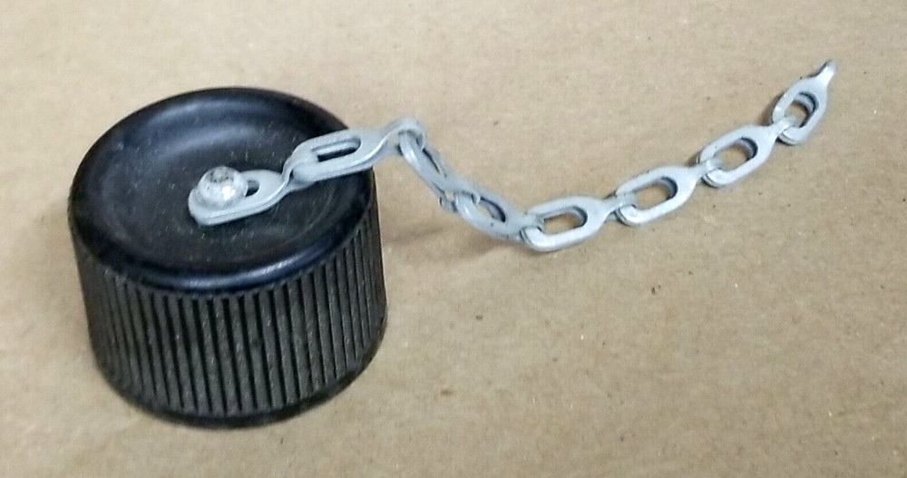 USGI Original Replacement Canteen Cap with Cork and Chain