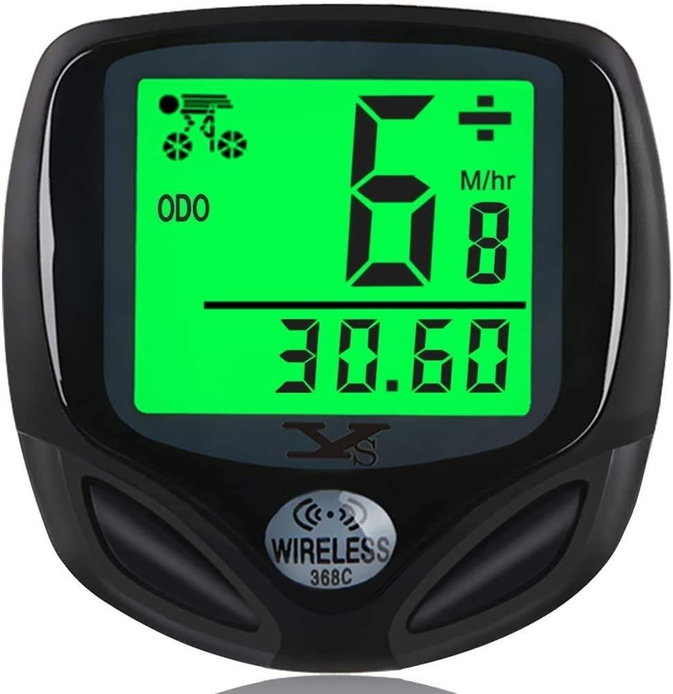 Cycle Performance Tracker: Waterproof Bike Computer with Backlight and Auto Wake