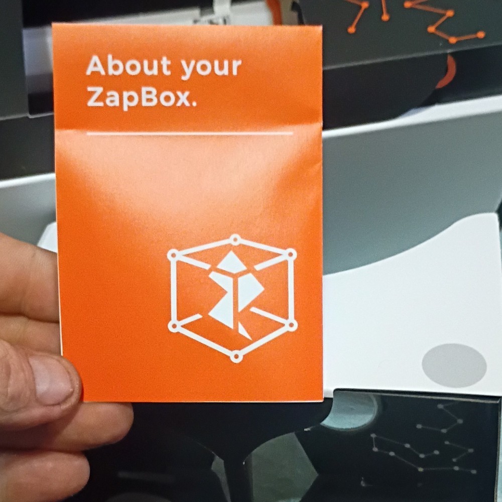 Zapbox VR Smartphone Mixed Reality Cardboard Headset with Controllers