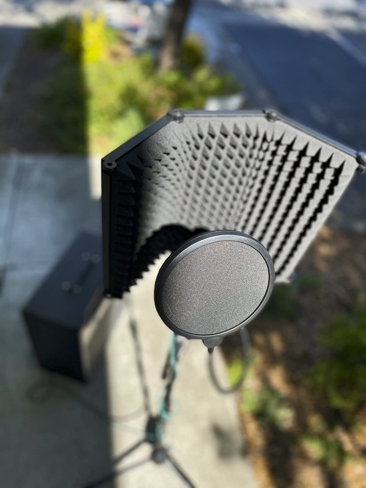 PIG HOG PHMPOP Microphone Pop Filter 5.9 inch Diameter Dual-Layer Pop Filter...