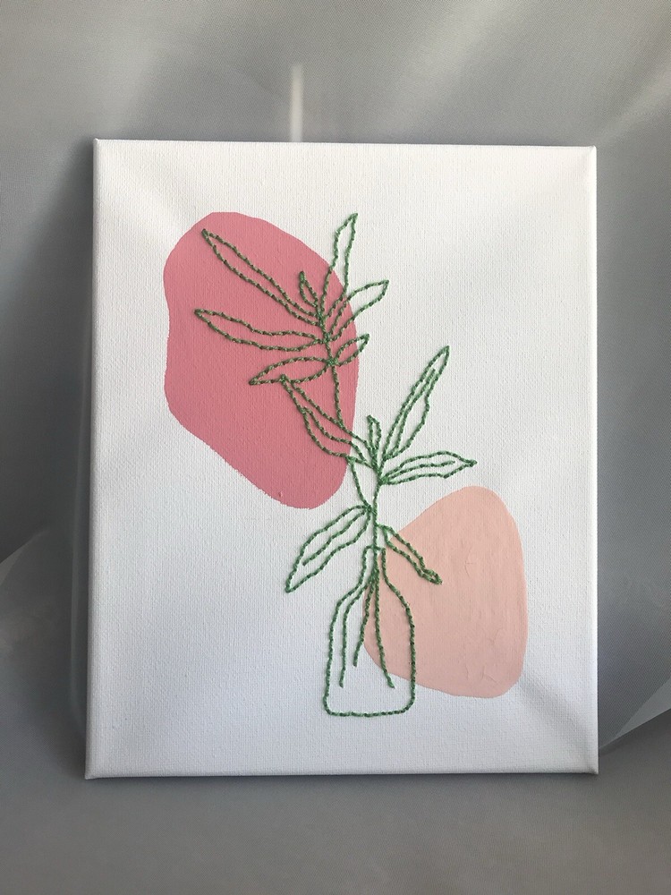Embroidered Canvas