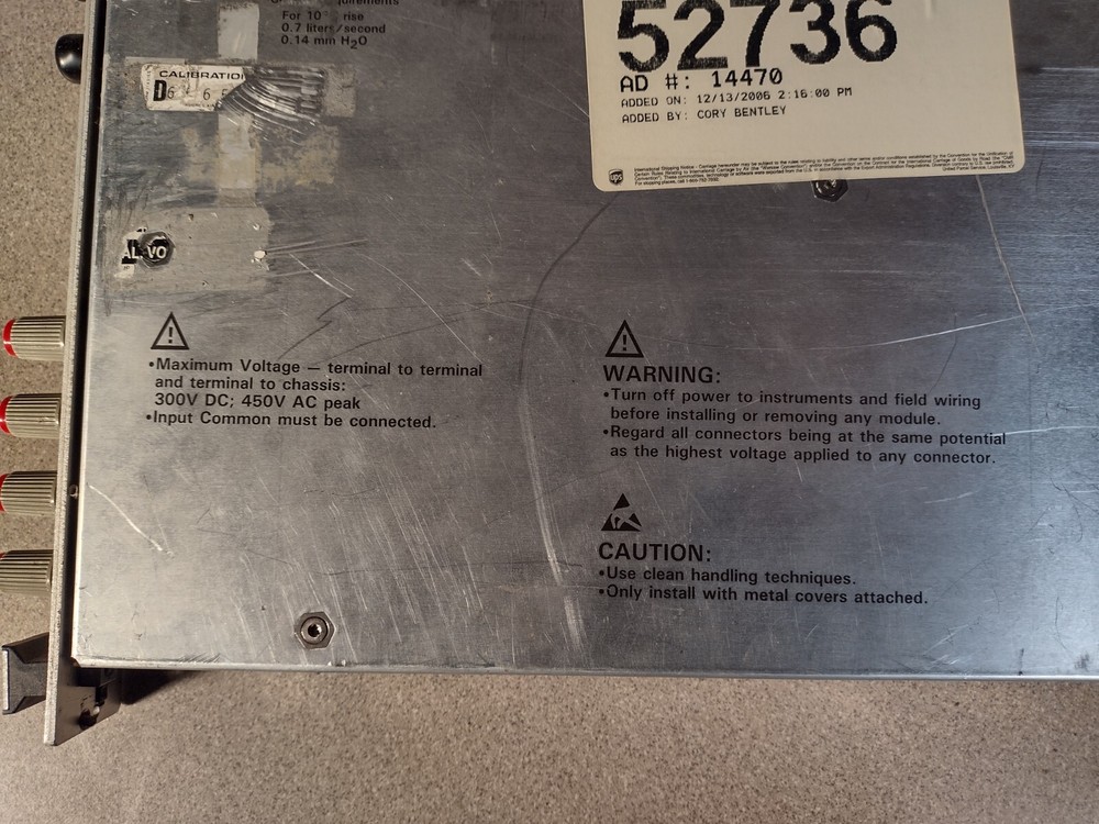 HP E1411B 75000 SERIES 5-1/2-DIGIT MULTIMETER