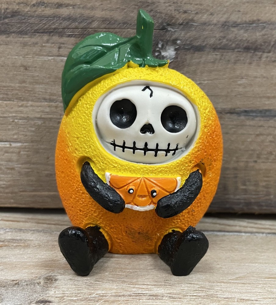 Furrybones Orange Resin Figurine