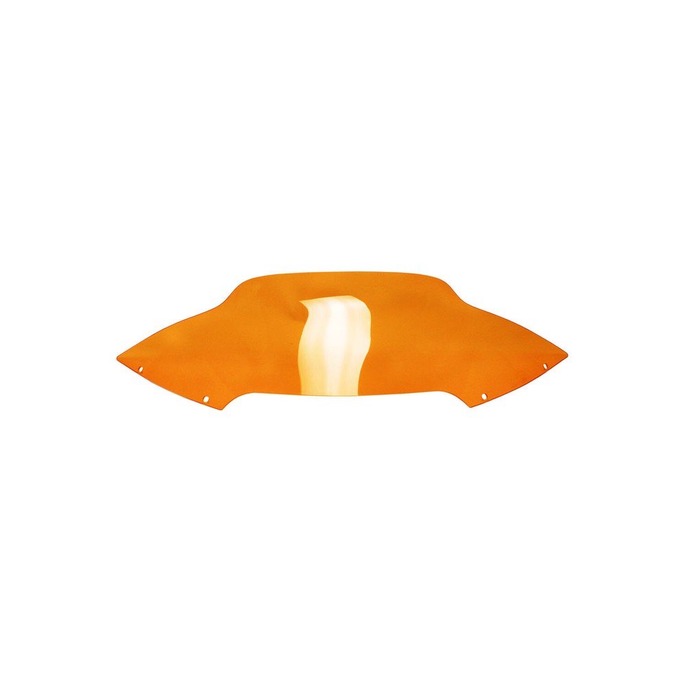 7.0" BAJA Orange Outer Fairing Windshield for Harley Road Glide Custom Special