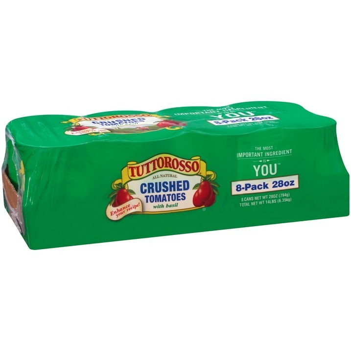 Tuttorosso Crushed Tomatoes with Basil (28 oz., 8 pk.)