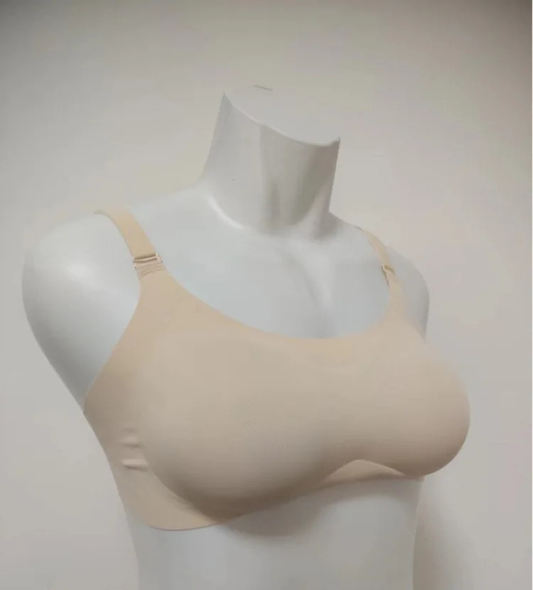 Padded Prosthetic Bra Silicone Insert Full Coverage Women's Support Bra