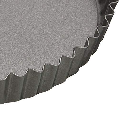 KitchenCraft MasterClass Non-Stick Fluted Flan Tin/Quiche Pan with Loose Base...