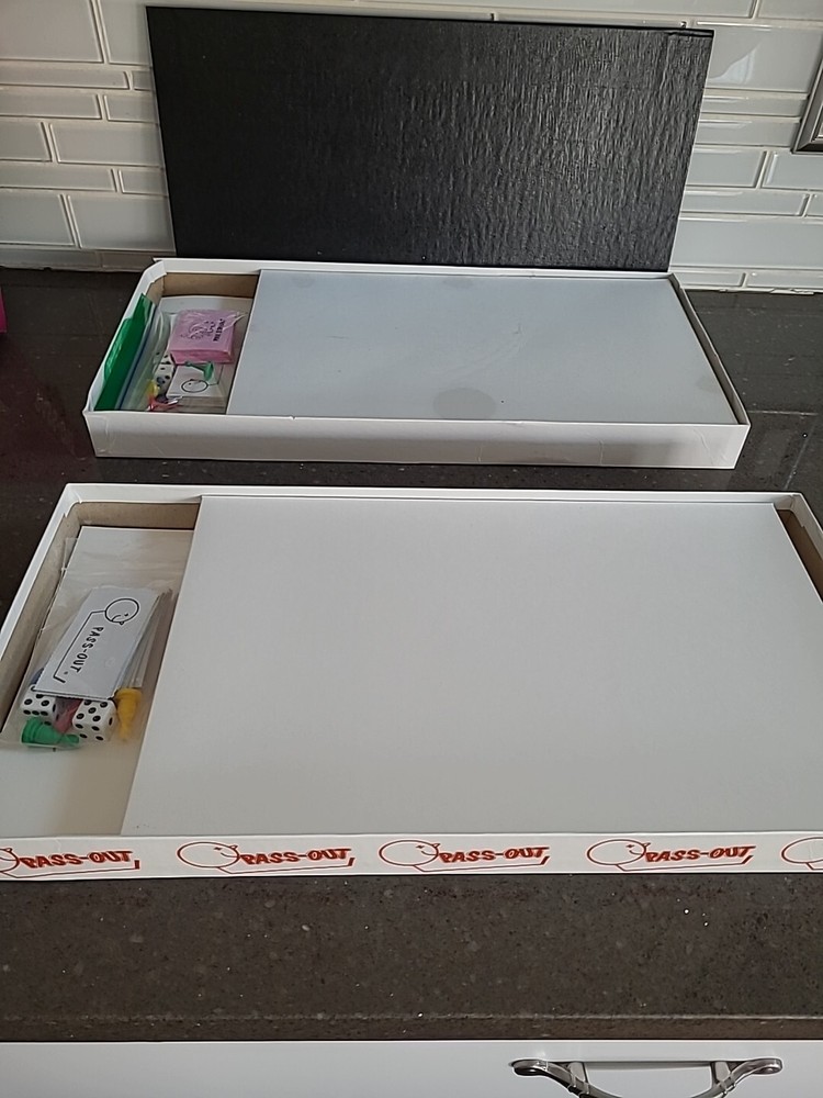 2 x 1990 Versions Pass Out Board Game by Frank Bresee Both COMPLETE