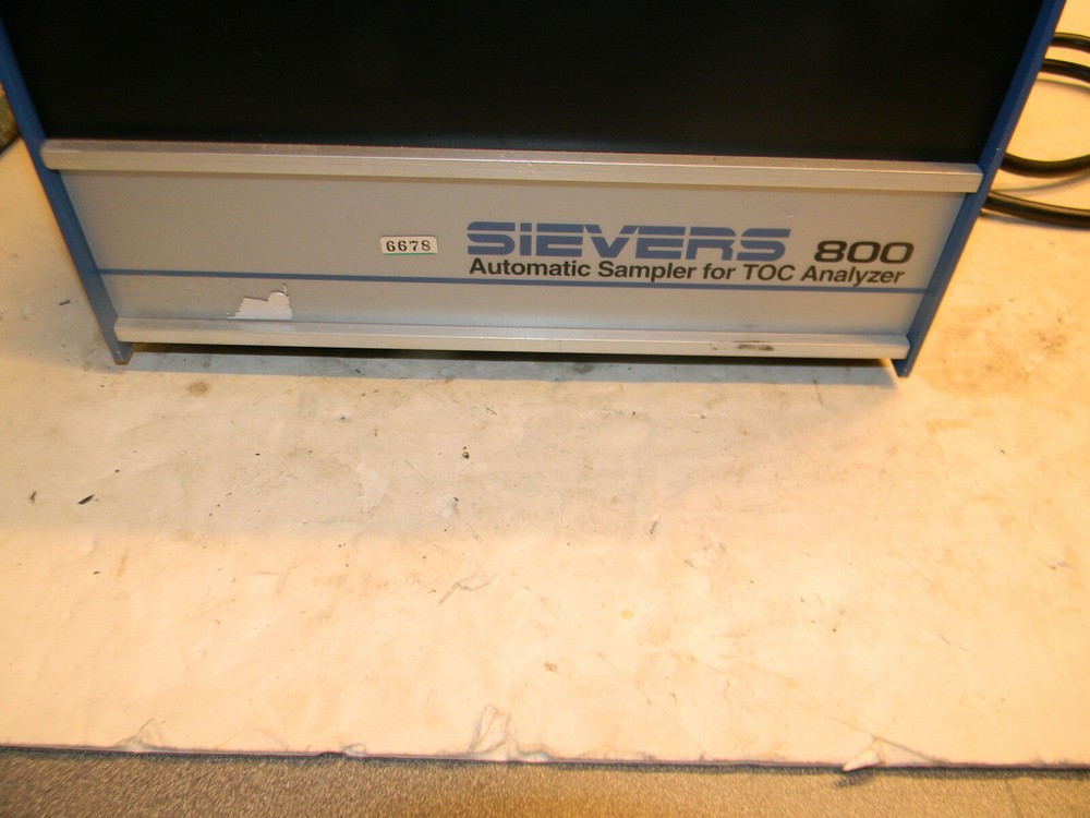 Sievers TOC 800AS Autosampler, Missing a Few Sample Holders, Sold As Is