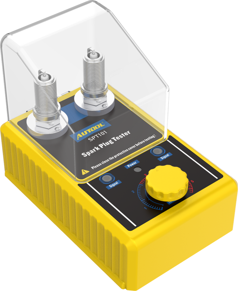 Car Spark Plug Tester Adjustable Dual Holes Engine Coil Ignition Plug Analyzer