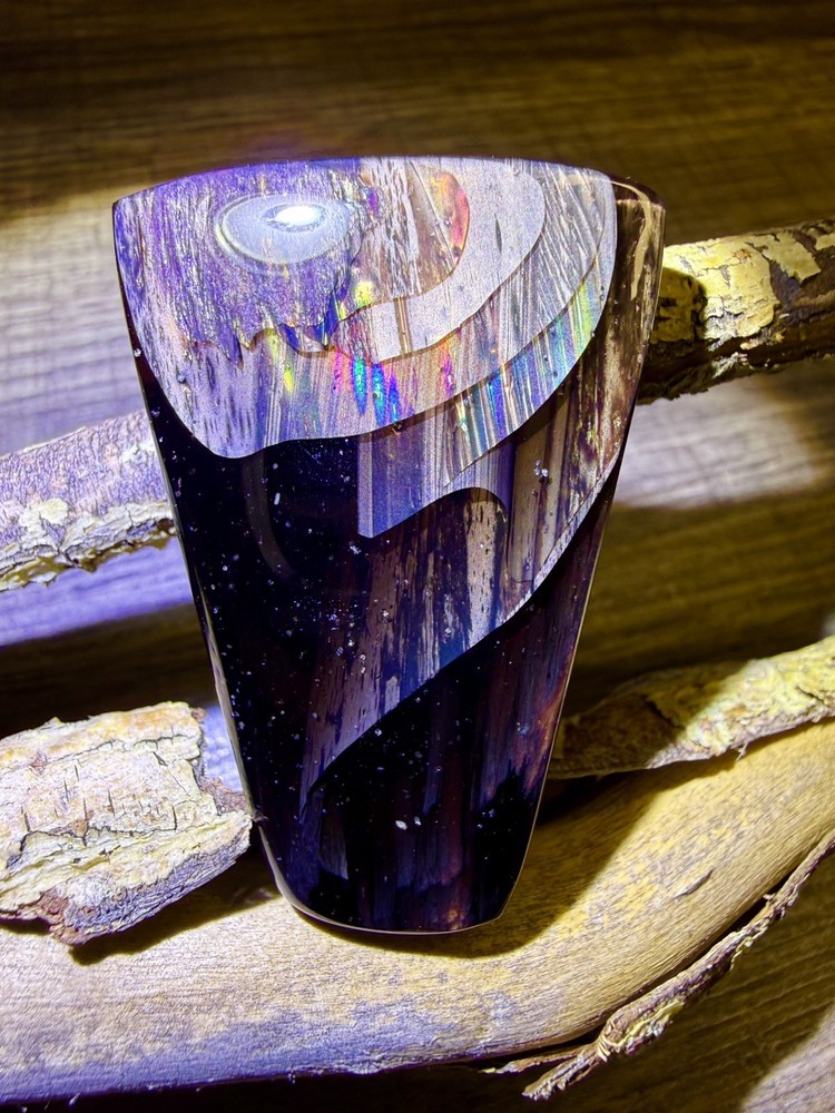 AAA+ 123 Carat Premium Fire Obsidian Freeform